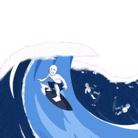 Ib Stay Afloat Sticker by ironbrij