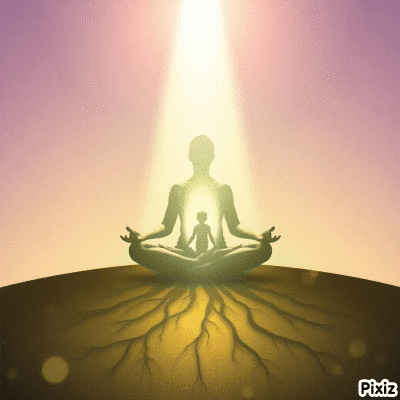 Adamon giphyupload art meditation pixiz GIF