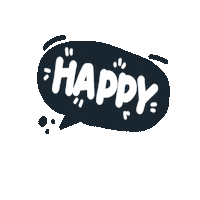 Happy Sticker by eerseart