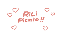 Heart Picnic Sticker by RiLi.tokyo