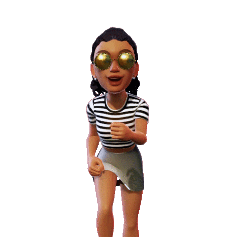 Genie Sticker by Flaw-Less Faces