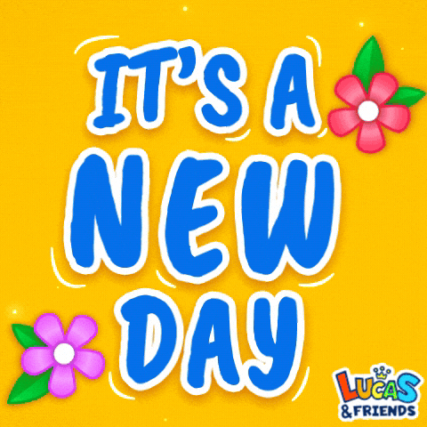 Get Better Good Morning GIF by Lucas and Friends by RV AppStudios