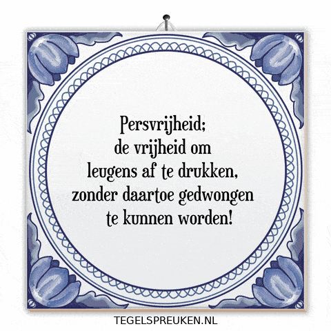 Stem Vrijheid GIF by Tegelspreuken.nl