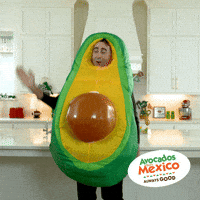 Celebration Confetti GIF by Avocados From Mexico