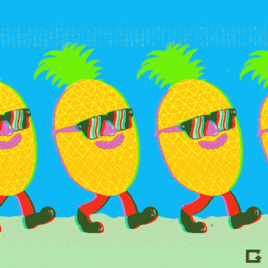 Cocaine Pineapples GIF by gifnews