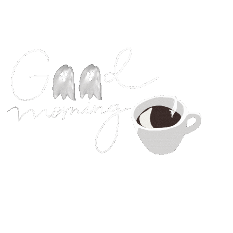 xomelrose giphyupload ghost spooky season fall coffee Sticker