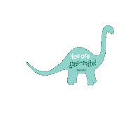 Baby Dinosaur Sticker by Beech-Nut