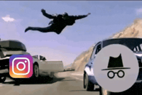 Instagram Incognito Mode GIF