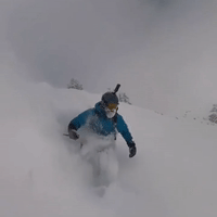 Utah Snowboarders Take On 50-Inch Snowfall