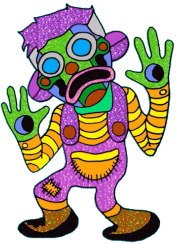 MOYOGASH_KITSCHMAGIK giphyupload cartoon noise lowbrow Sticker