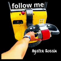 Hysterrussia lifttruck hyster hyster russia вилочный погрузчик GIF