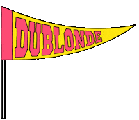 Rock N Roll Logo Sticker by Du Blonde