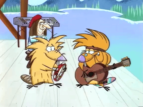 nickrewind giphydvr nicksplat angry beavers giphyab013 GIF
