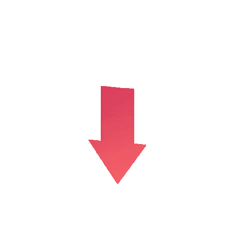 arrow down Sticker by Socialbakers