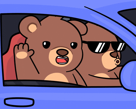 Drive Away See Ya GIF by BEARISH