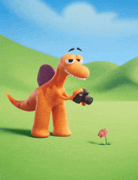 Taking A Picture Smile GIF by Claynosaurz