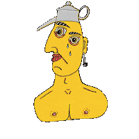 Baldeon pazzo cubism baldeon Sticker