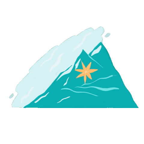 Skiing Climbing Sticker by Basecamp Shop