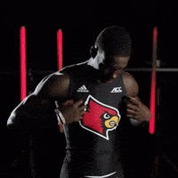 Track Field Go Cards GIF by Louisville Cardinals