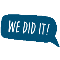 Celebrating We Did It Sticker by Department of Computer Science, TU Darmstadt