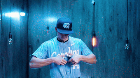 University Of North Carolina Baseball GIF by UNC Tar Heels