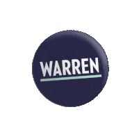 Senator Warren Logo Sticker by Elizabeth Warren