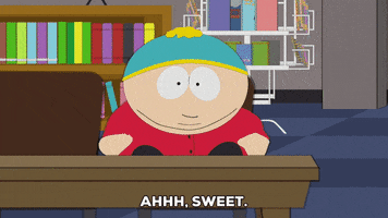 relaxed eric cartman GIF by South Park 