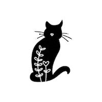 Cat Meow Sticker by láskuj