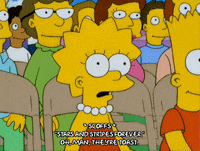happy bart simpson GIF