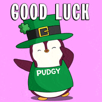 Lets Go Good Luck GIF by Pudgy Penguins
