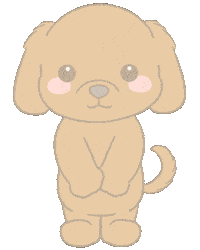 Thanks 犬 Sticker