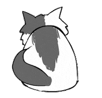 happy cat Sticker by bimay