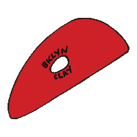 bklynclay wheel clay throwing pottery Sticker