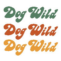 Dog Wild Sticker by Tails of Connection