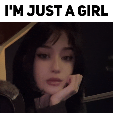 Cute Girl Flirt GIF