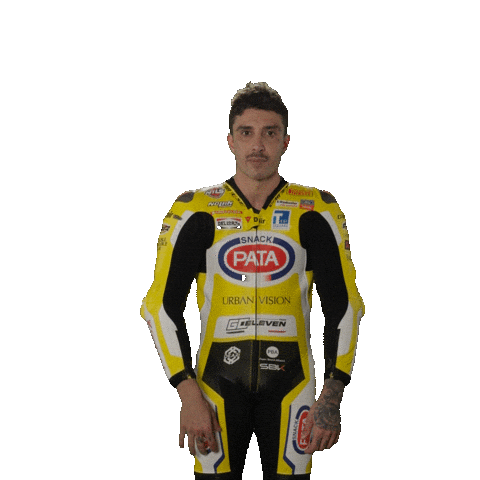 Happy Andrea Iannone Sticker by WorldSBK