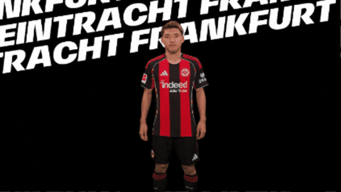 Ritsu Doan Celebration GIF by Eintracht Frankfurt