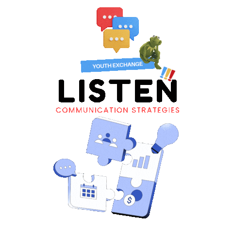 Communication Listen Sticker by ARCAS Puglia