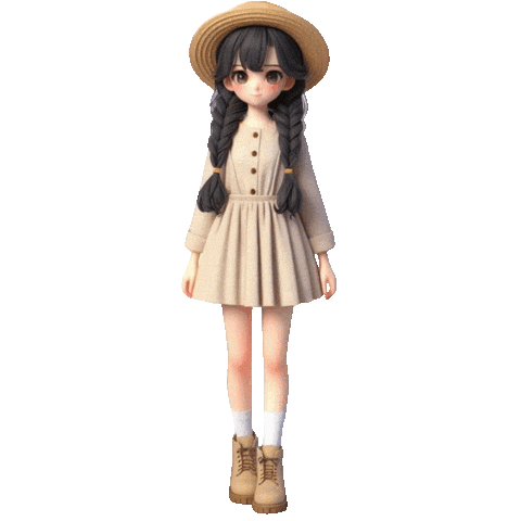 Girl Bonita Sticker