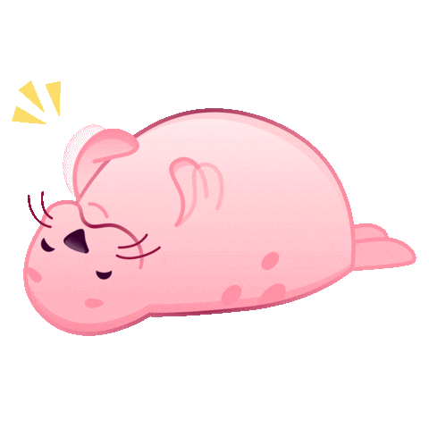 happy pink Sticker by Bare Tree Media
