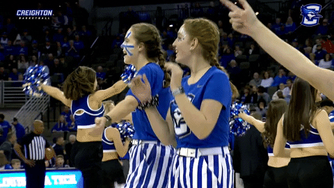 Blue Crew GIF by Creighton University Athletics