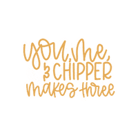 You And Me Chipper Sticker