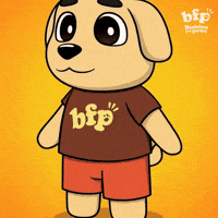 Orange Running GIF by Buddies for Paws