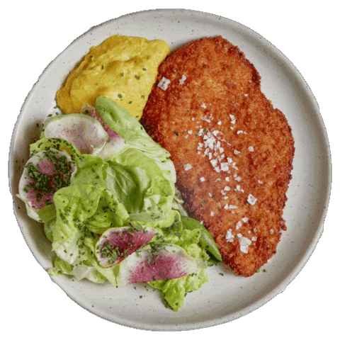 Chicken Schnitzel Sticker by Wish You Were Here Group