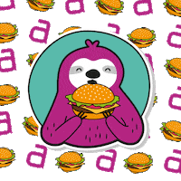 Hungry Food Sticker by Adbros