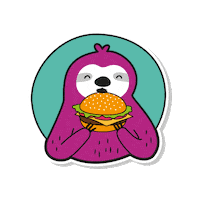 Hungry Food Sticker by Adbros