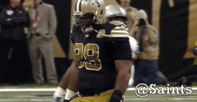 saints football nfl GIF by New Orleans Saints