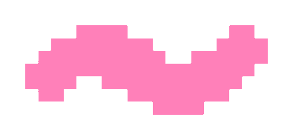 Pixel Pink Sticker