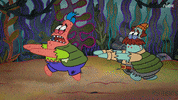 Scared Patrick Star GIF by SpongeBob SquarePants