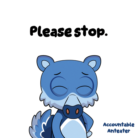 No More Please GIF by VeeFriends